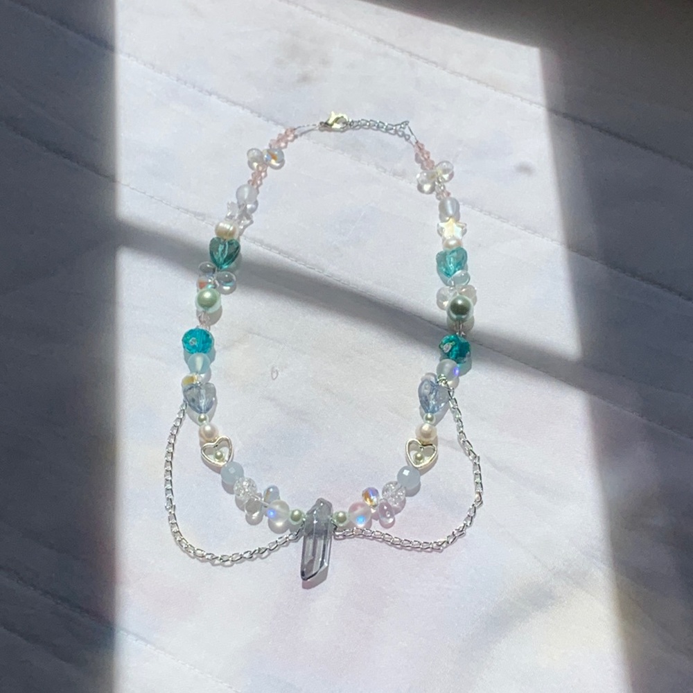 beaded necklace